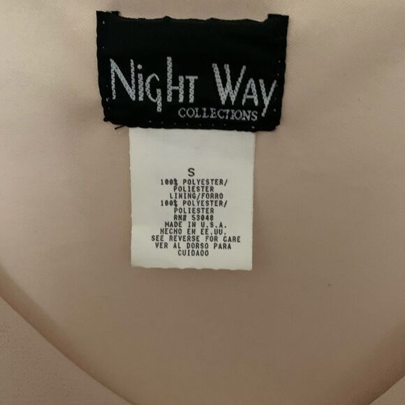Night Way beaded long sleeve cream top - Picture 8 of 12